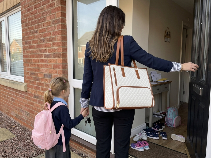 4. One Bag for the School Run, the Office and the Airport