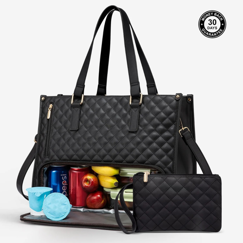 Packuum 3-in-1 totebag with insulated compartment