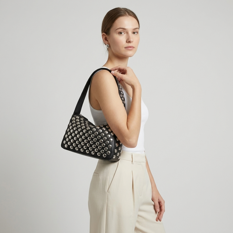 Studded Handbag