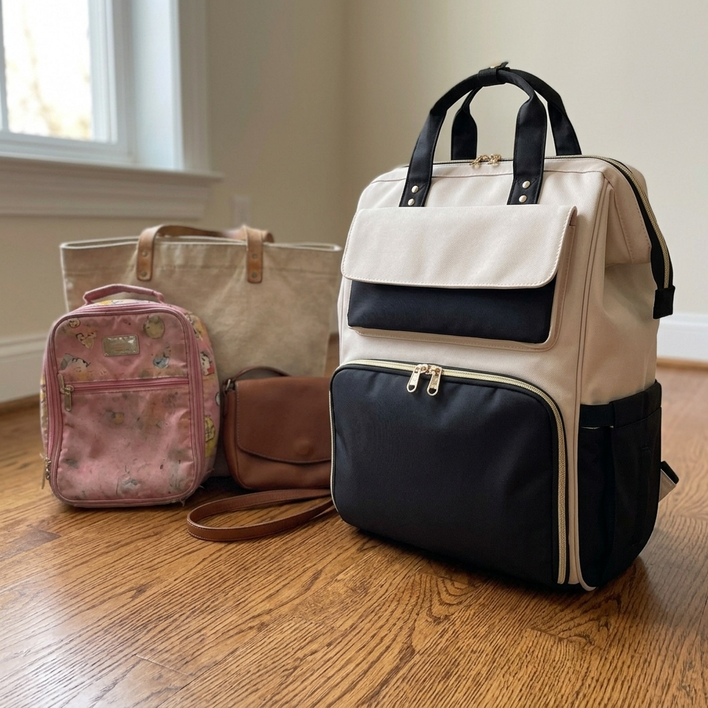 One bag replaced three