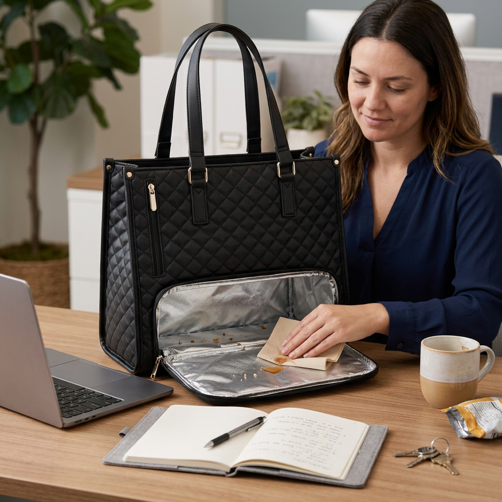 Easy to clean tote